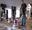 Ponçage avec la ponceuse à parquet